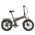 ELETRONBIKE OG20 Sklopivi električni bicikl s punom suspenzijom 20" FAT, 250 W, 48 V / 13 Ah, domet do 100 km, sivi
